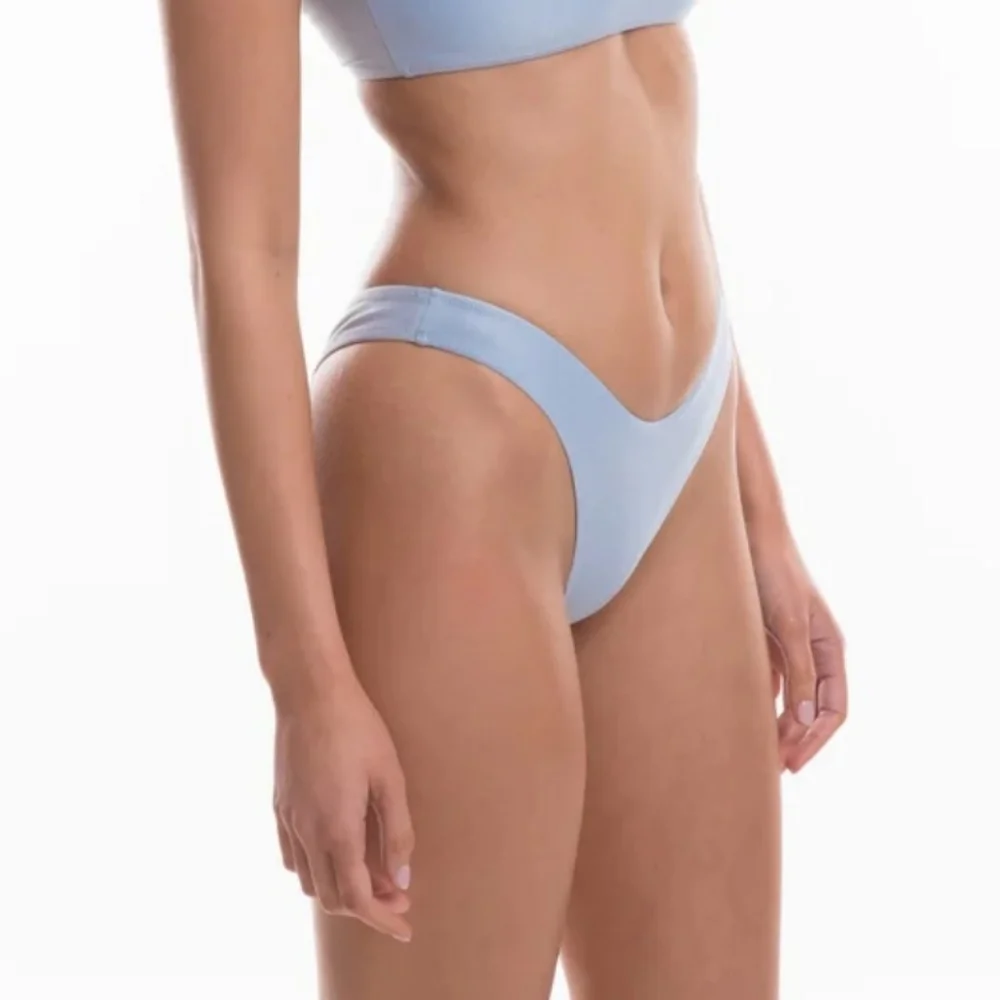 Light Blue Triangle Bikini Set - Picture 10 of 13
